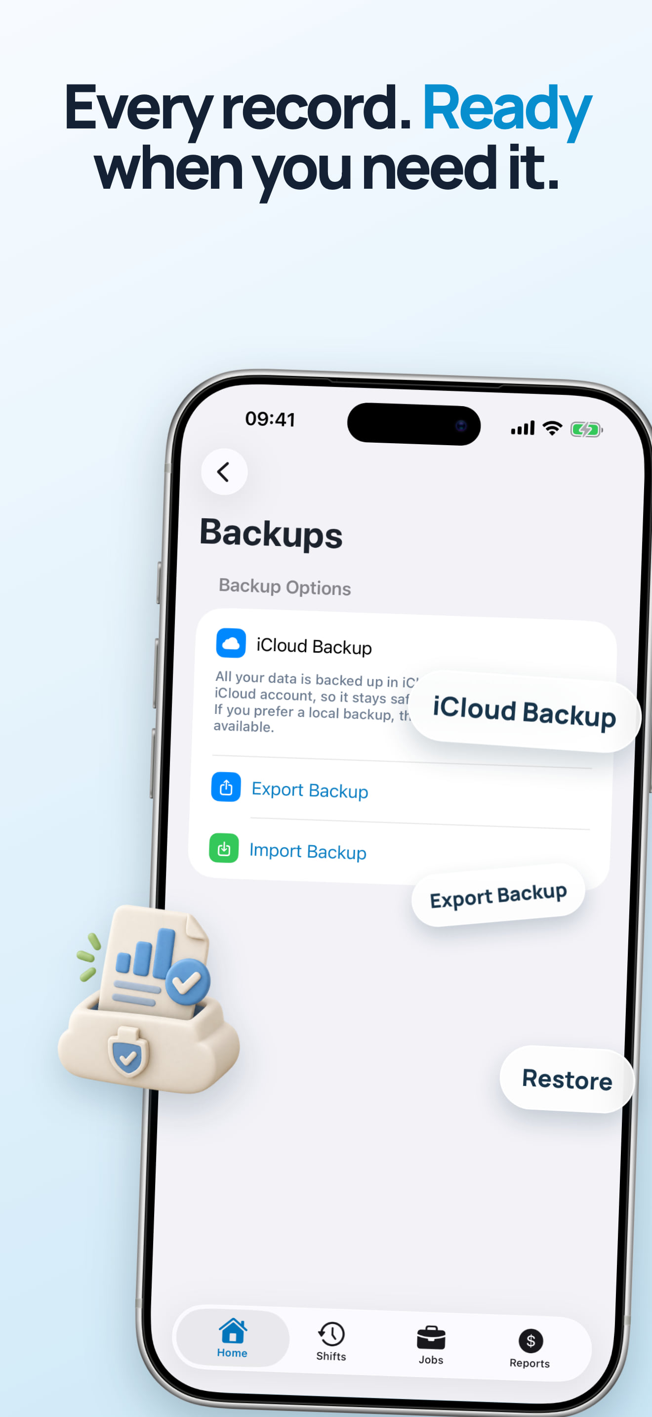 iCloud Time Tracking for iPhone and iPad